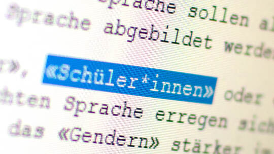Gendergerechte Sprache
