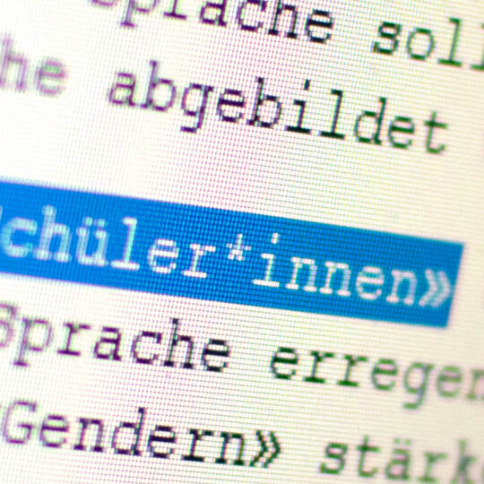 Gendergerechte Sprache
