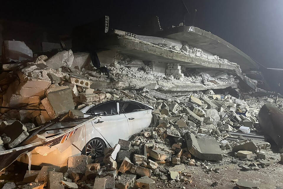 Erdbeben erschüttern Türkei und Syrien