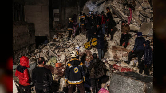Erdbeben erschüttern Türkei und Syrien