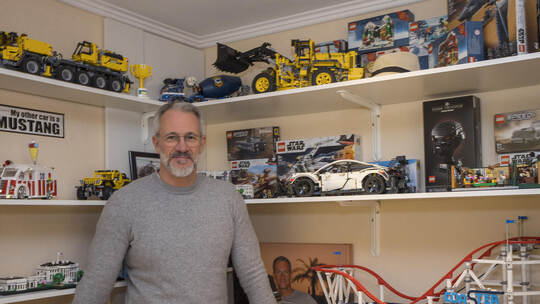 Frank Wendelstorf und sein Lego Hobby