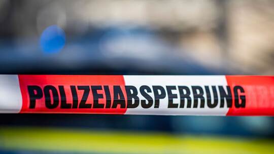 Polizeiabsperrung Polizeiabsperrung
