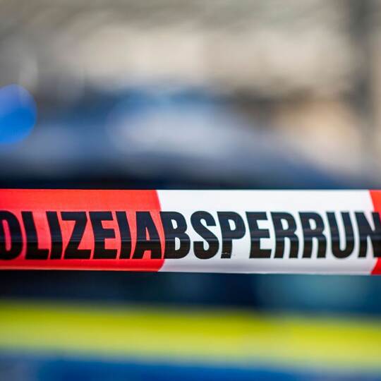 Polizeiabsperrung