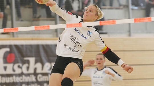 03.03.2018 --- Faustball --- Deutsche Meisterschaft Frauen, Halle 2018 --- Vorrunde