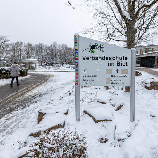 Spatenstich Erweiterung Verbandsschule Biet