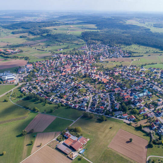 Luftbild Neuhausen