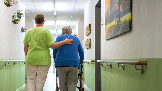 Seniorenheim in der Corona-Pandemie