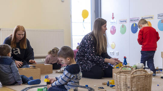 Reportage Einen Tag in der KiTa