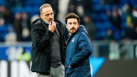 Pellegrino Matarazzo und Thomas Delaney Pellegrino Matarazzo und Thomas Delaney