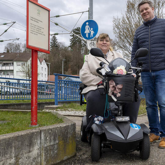Ispringen Barrierefreie Haltestellen