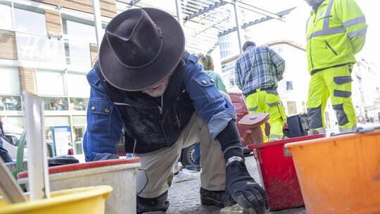 Stolpersteinverlegung Woche der Brüderlichkeit