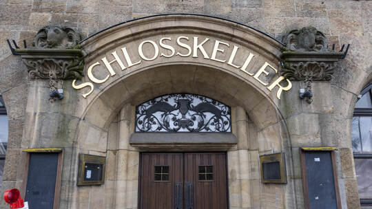Schlosskeller Pforzheim Eingang
