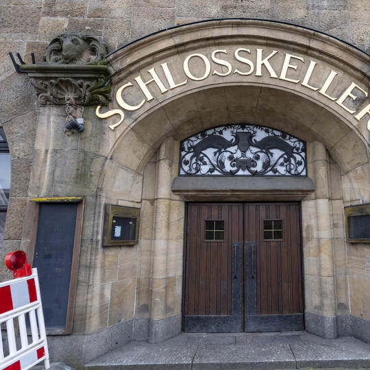 Schlosskeller Pforzheim Eingang