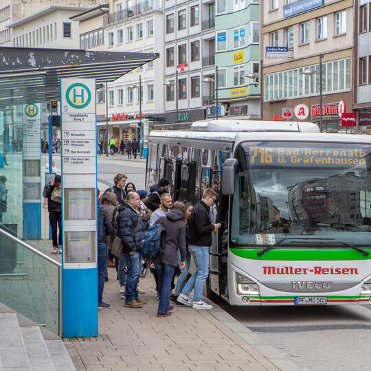 Buslinie 716 Müller Reisen