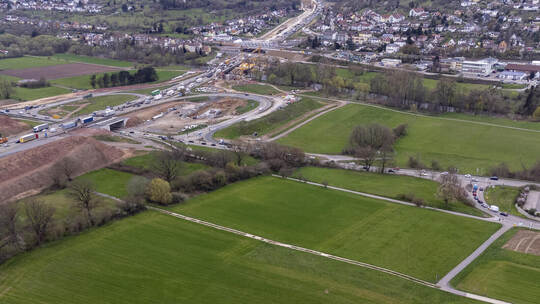 Niefern Reiserweg Drohnenaufnahme