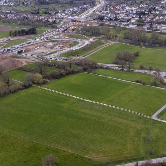 Niefern Reiserweg Drohnenaufnahme