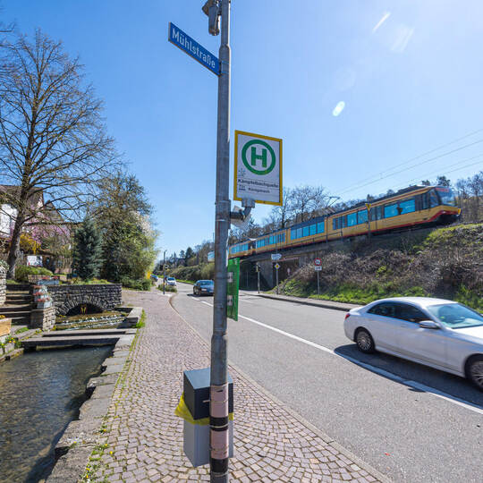 Ispringen Haltestelle Kämpfelbachquelle