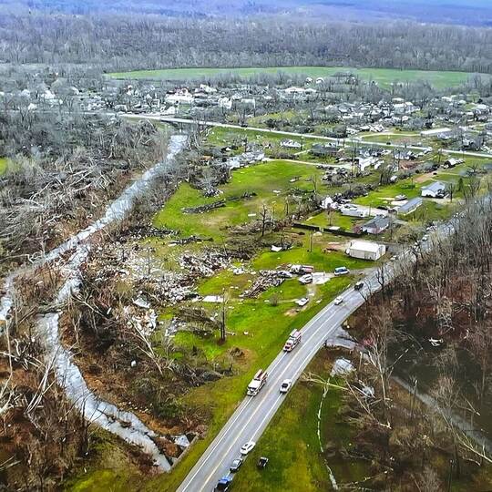 Nach Tornado in Missouri