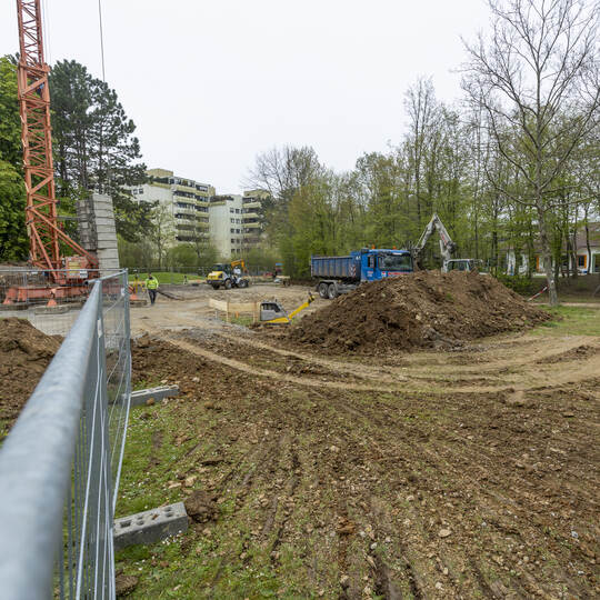 KiTa Waldpark Eisingen Baustelle