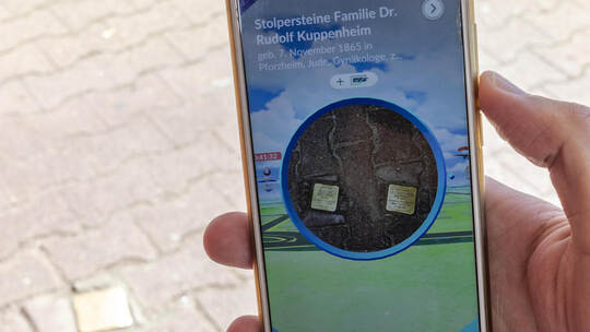 Pokemon Go Stolpersteine