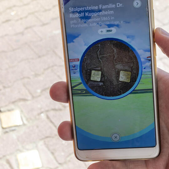 Pokemon Go Stolpersteine