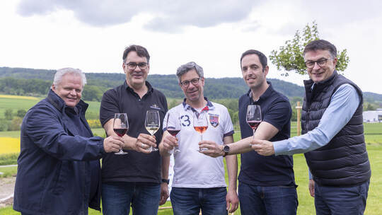 Oechsle Wein Verkostung Sonnenhof