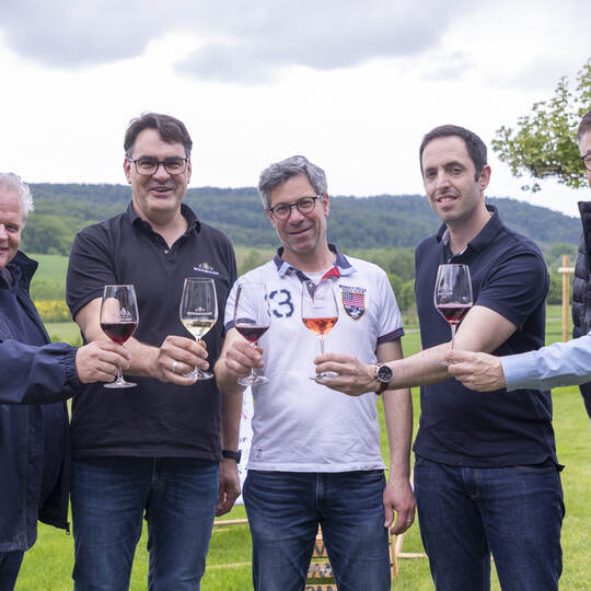 Oechsle Wein Verkostung Sonnenhof