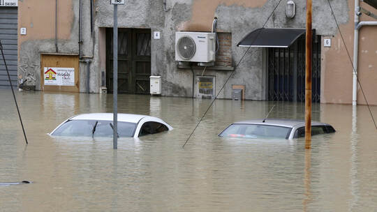 Überschwemmungen in Italien