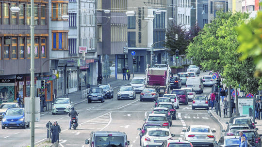 Zerrennerstraße Verkehrssituation