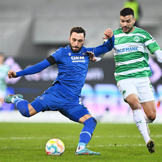 GES/ Fussball/ Karlsruher SC - Spvgg Greuther Fuerth, 10.02.2023