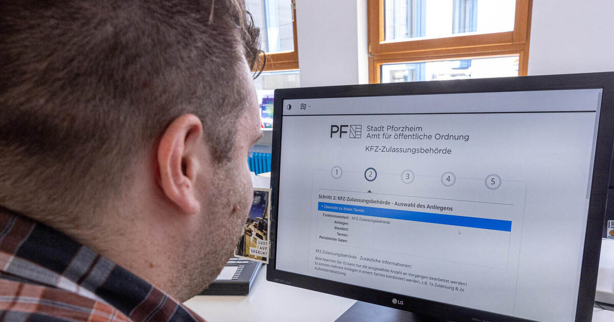 Digitale Terminvergabe und mehr Personal: Kfz-Zulassungsstelle Pforzheim verbessert Service ...