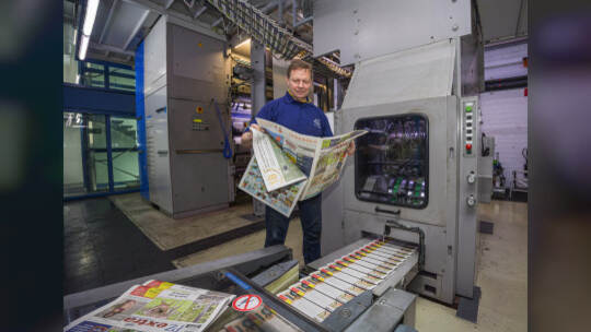 Ausfall Druckpresse PZ
