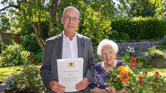 100 Geburtstag Rosemarie Kirschner