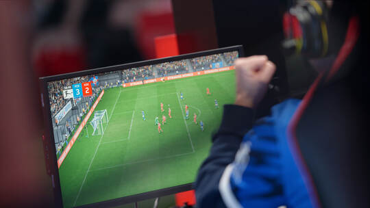 Finale der Virtual Bundesliga Club Championship in FIFA 23