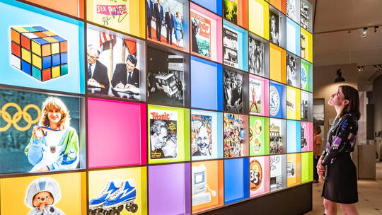 ARTIS-Uli Deck// 09.06.2023 Badisches Landesmuseum, BLM, Ausstellung " Die 80er Sie sind wieder da! ", 17.06.2023 bis 25.02.202