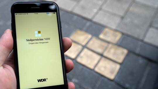 WDR-App «Stolpersteine NRW»