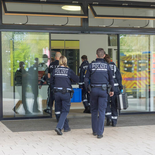 Brand Zentrale Notaufnahme