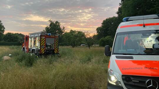 Baggerunfall im Landkreis Harburg
