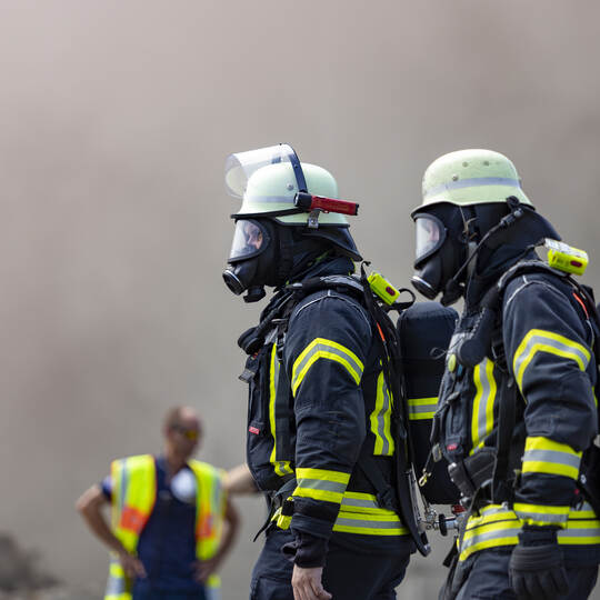 Brand Recyclinghof Oberderdingen