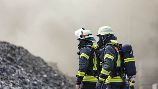Brand Recyclinghof Oberderdingen