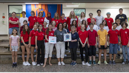 DRK Auszeichnung Reuchlin Gymnasium