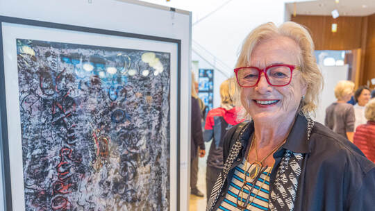 Vernissage zur Ausstellung Sagenhaft in der Stadtbibliothek