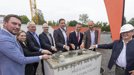 Grundsteinlegung Gesundheitszentrum Mühlacker