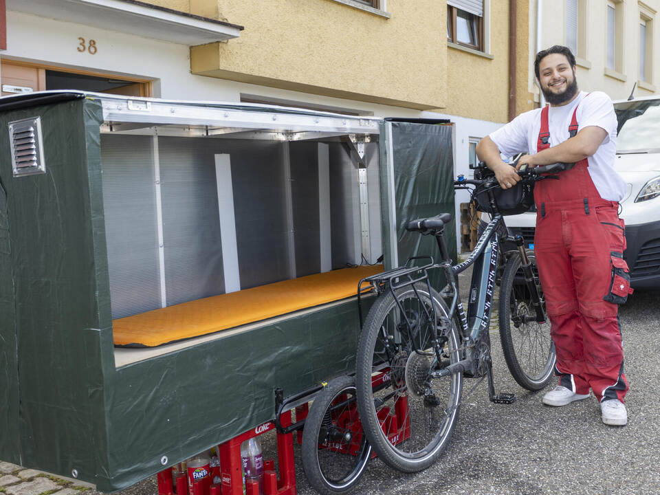 Burak Öztürk mit dem Fahrrad nach Istanbul