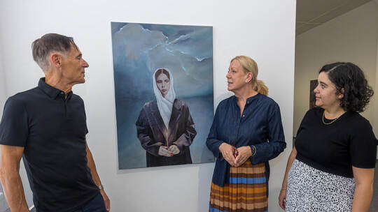 Ausstellungskonzepts Permanent Jugend Club HerzBlau