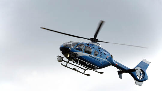 Police helicopter