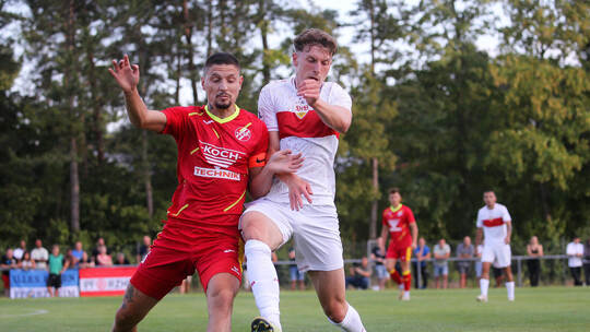 Fußball 1. CFR Pforzheim vs. VfB Stuttgart II