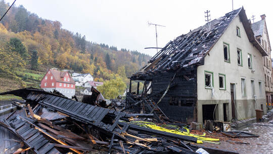 Neuenbürg Vollbrand Altes EWerk