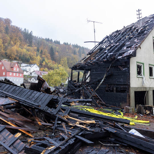 Neuenbürg Vollbrand Altes EWerk