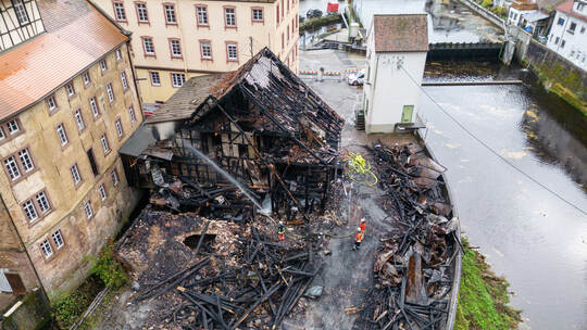 Neuenbürg Vollbrand Altes EWerk